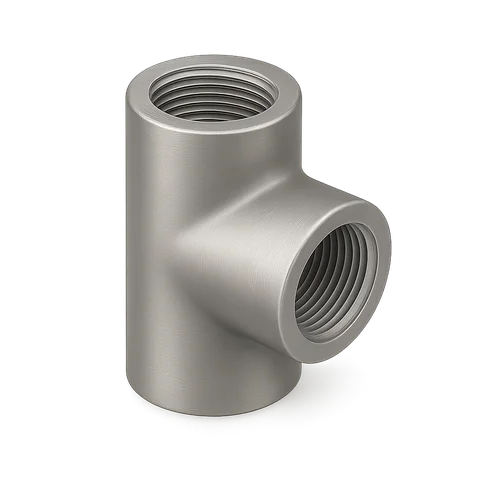 Тройник алюминиевый переходной исп.1 4х8 мм АД0 ГОСТ 13965-74