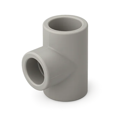 Тройник полипропиленовый переходной Ду 25х25х20